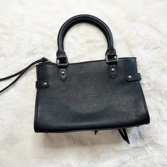 Charming Charlie Black Satchel Bag - Picture 6 of 13